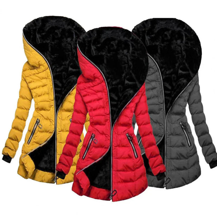 Puffer Jacket Women | Long Hooded Winter Coat