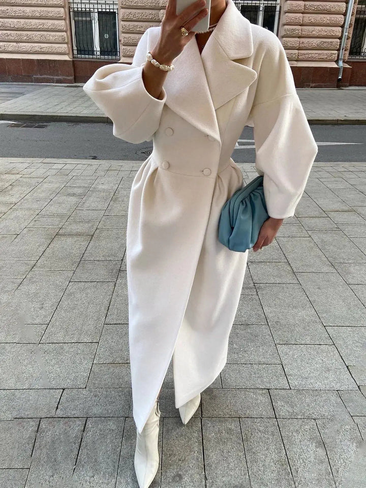 Trench Coat Women | Parisian Elegance Long Coat