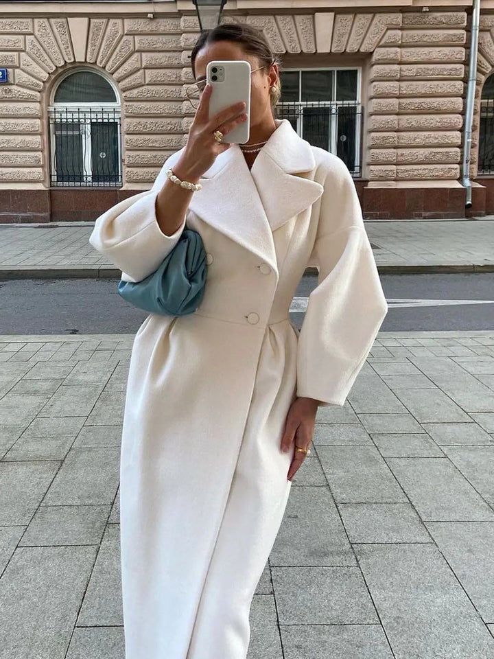 Trench Coat Women | Parisian Elegance Long Coat