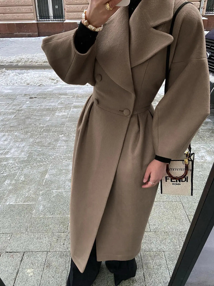 Trench Coat Women | Parisian Elegance Long Coat