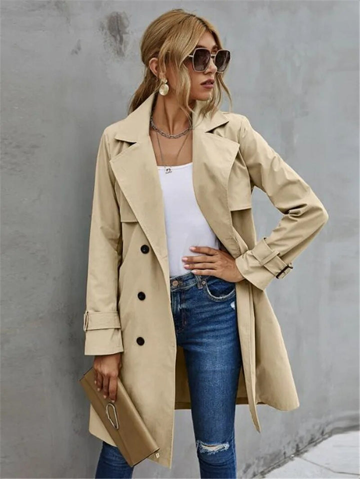 Trench Coat Women | Stylish Slim Outerwear