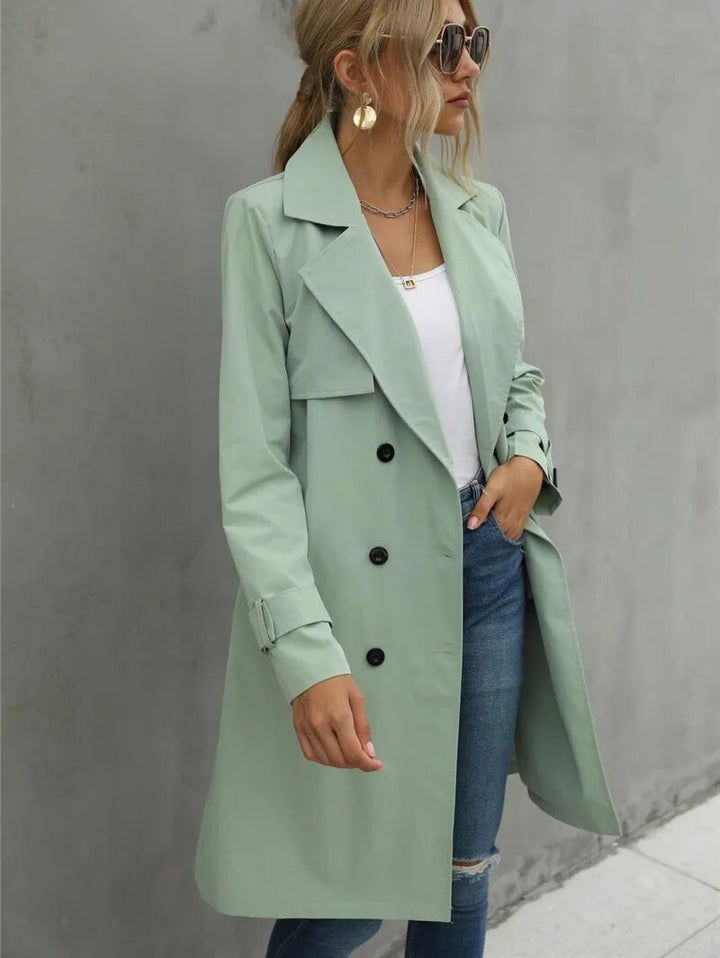 Trench Coat Women | Stylish Slim Outerwear