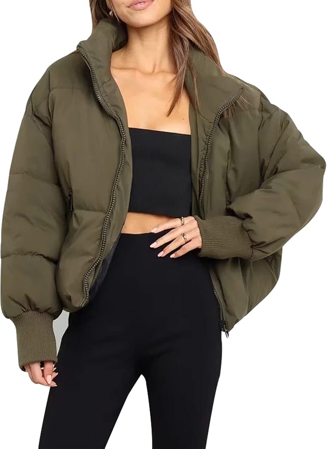 Blush Breeze | Women's Puffer Winter Jacket