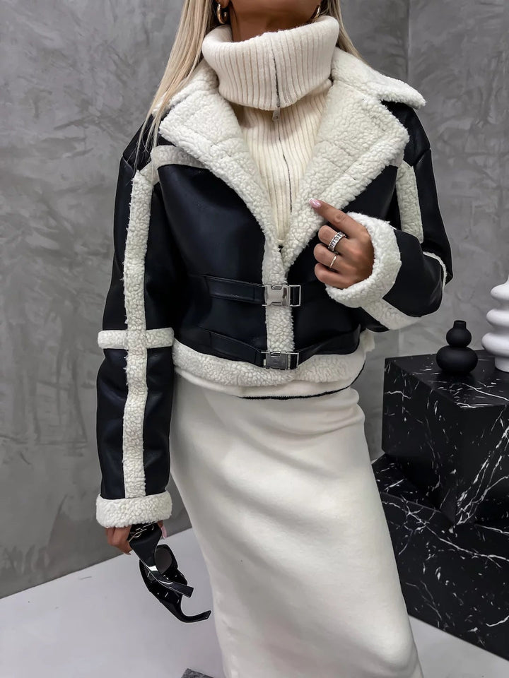 Camille Durand | Women's Long Acrylic Winter Coat