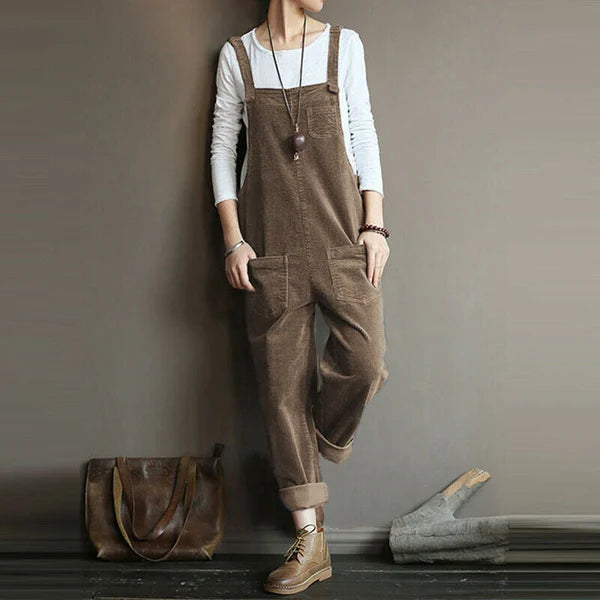 Casual Cord Jumpsuit | Women's Fashion Jumpsuit