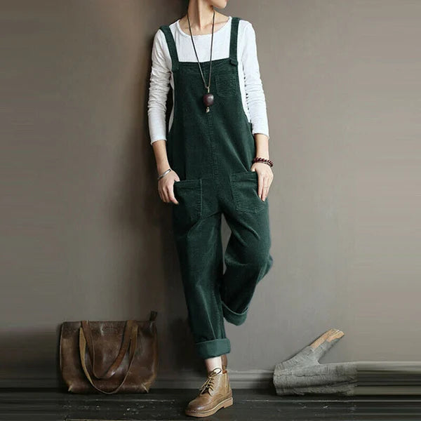 Casual Cord Jumpsuit | Women's Fashion Jumpsuit