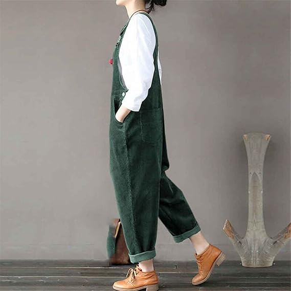 Casual Cord Jumpsuit | Women's Fashion Jumpsuit