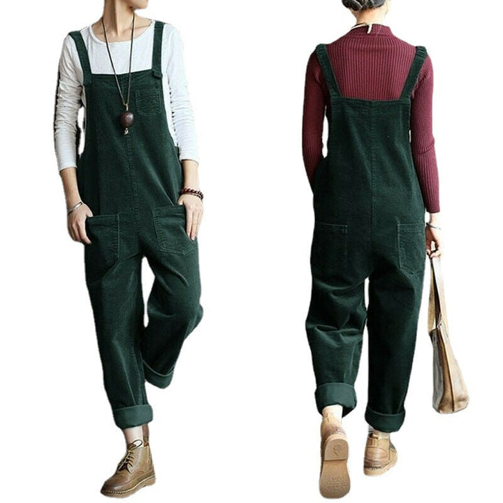 Casual Cord Jumpsuit | Women's Fashion Jumpsuit