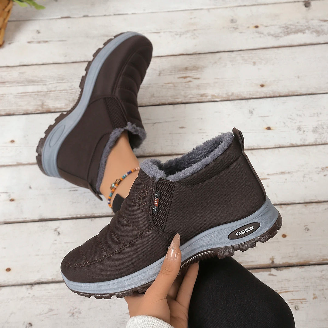 Casual Cotton Women's Shoes | Chunky Sole Autumn Winter