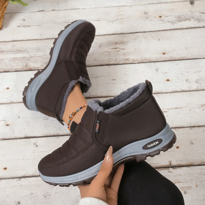 Casual Cotton Women's Shoes | Chunky Sole Autumn Winter