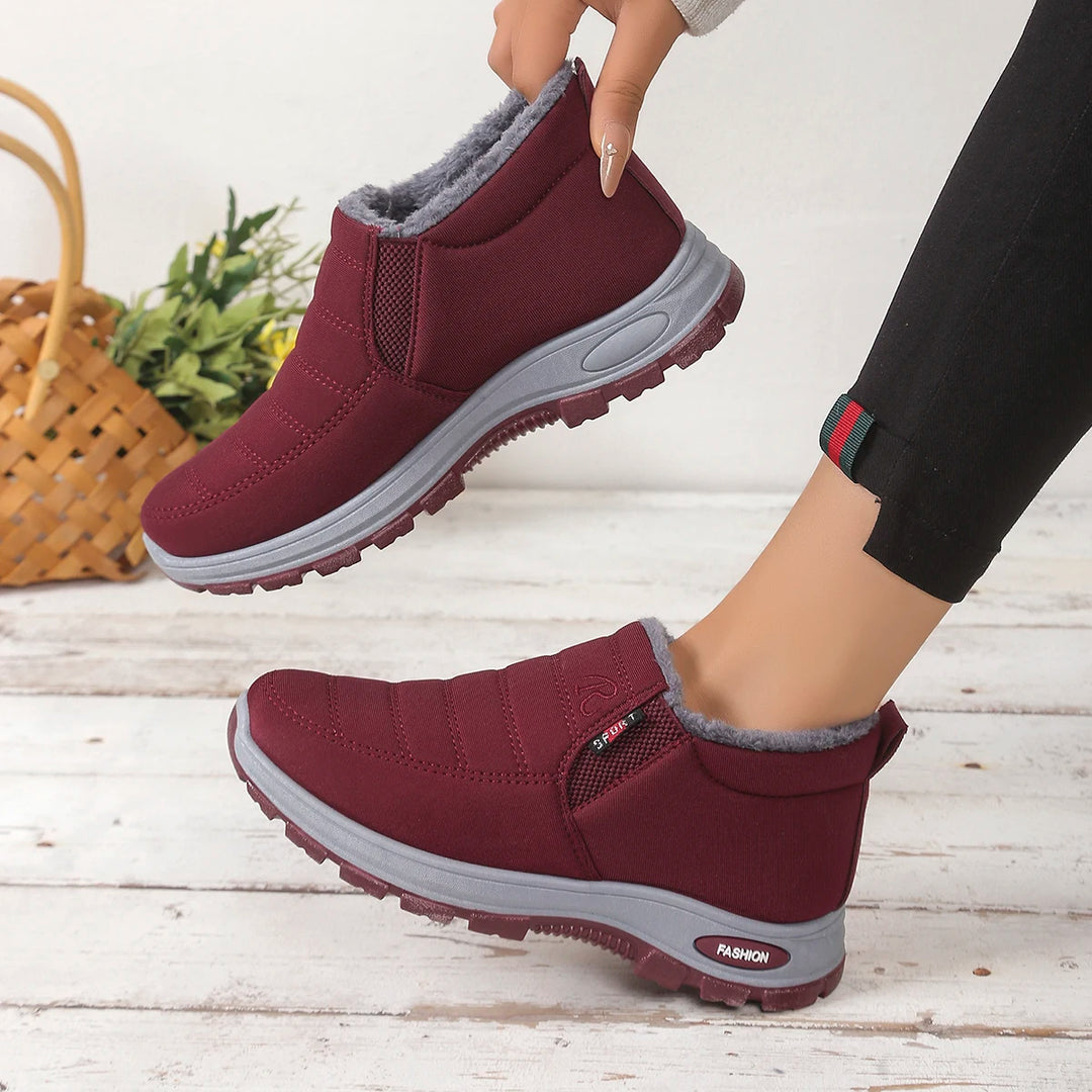 Casual Cotton Women's Shoes | Chunky Sole Autumn Winter