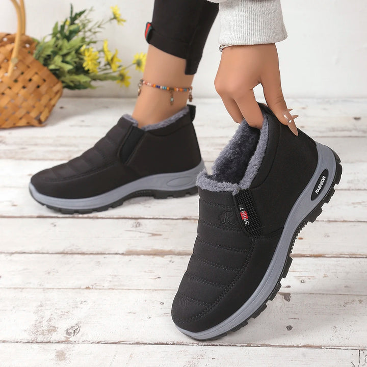 Casual Cotton Women's Shoes | Chunky Sole Autumn Winter