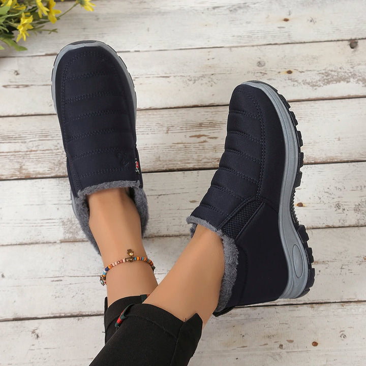 Casual Cotton Women's Shoes | Chunky Sole Autumn Winter