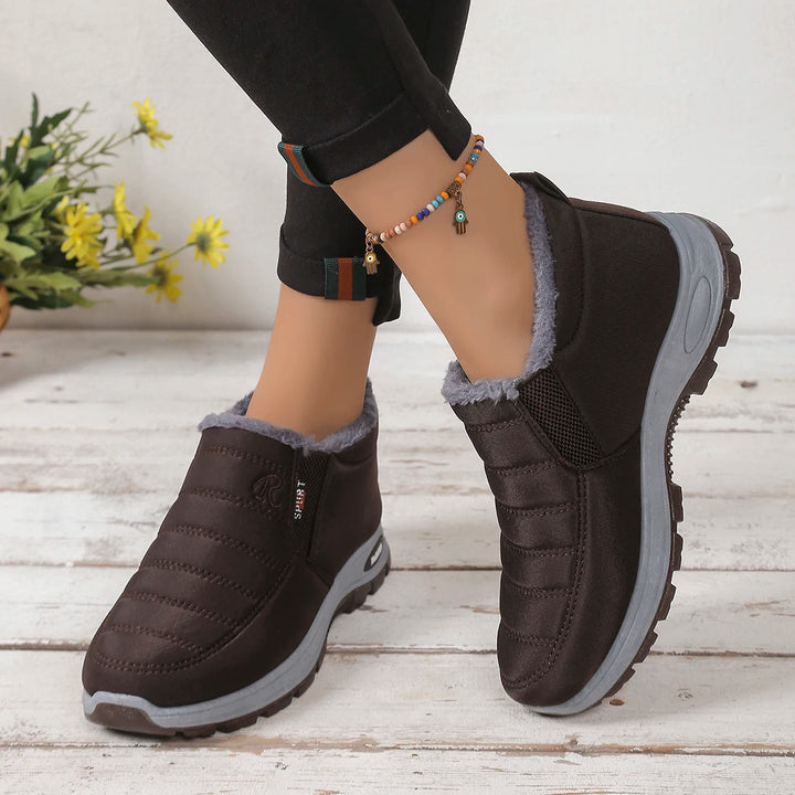 Casual Cotton Women's Shoes | Chunky Sole Autumn Winter