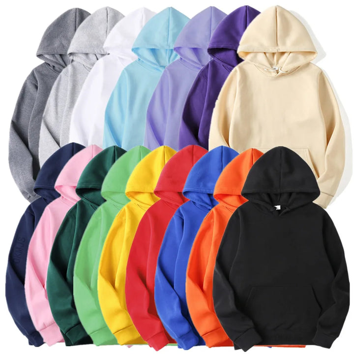 Casual Solid Color Hoodie | Women's Sweatshirt