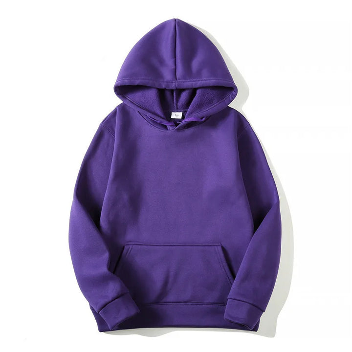 Casual Solid Color Hoodie | Women's Sweatshirt