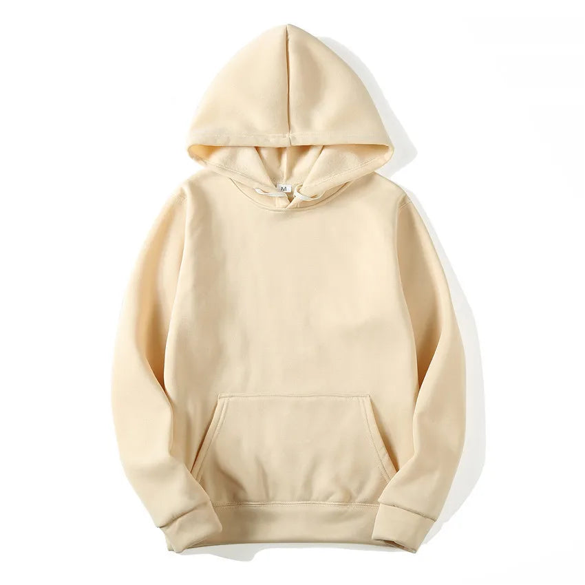 Casual Solid Color Hoodie | Women's Sweatshirt