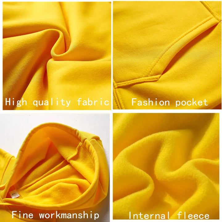 Casual Solid Color Hoodie | Women's Sweatshirt