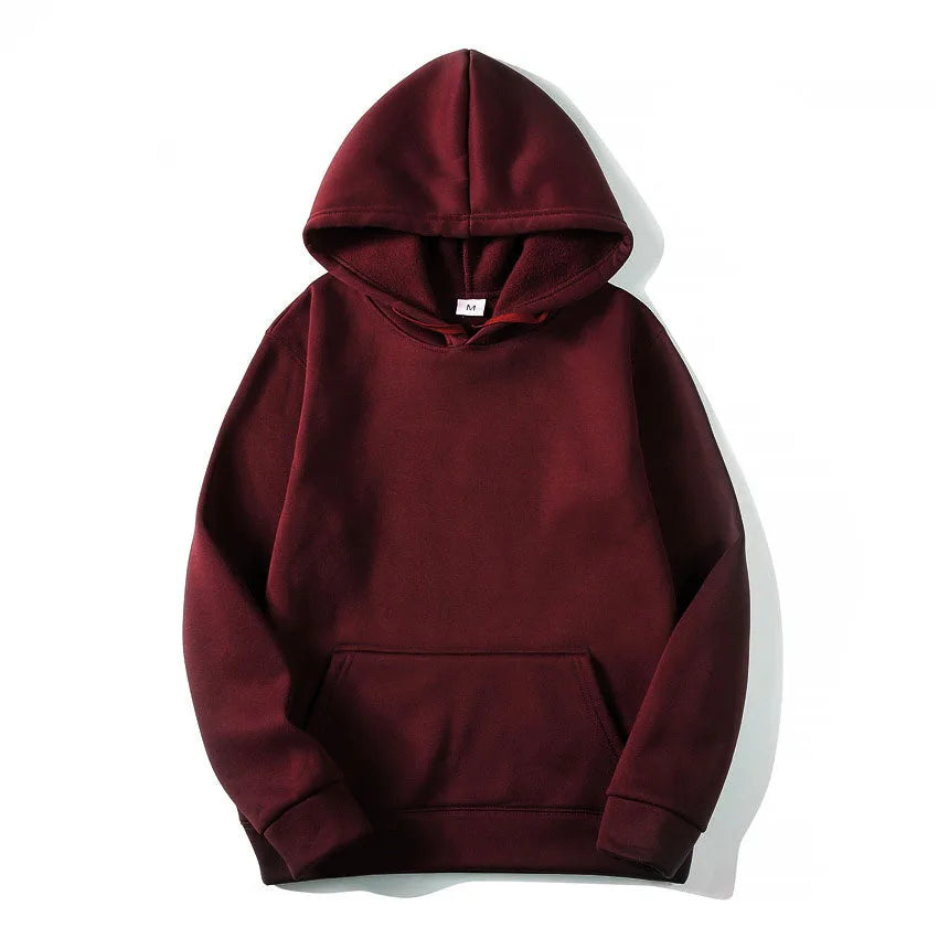 Casual Solid Color Hoodie | Women's Sweatshirt