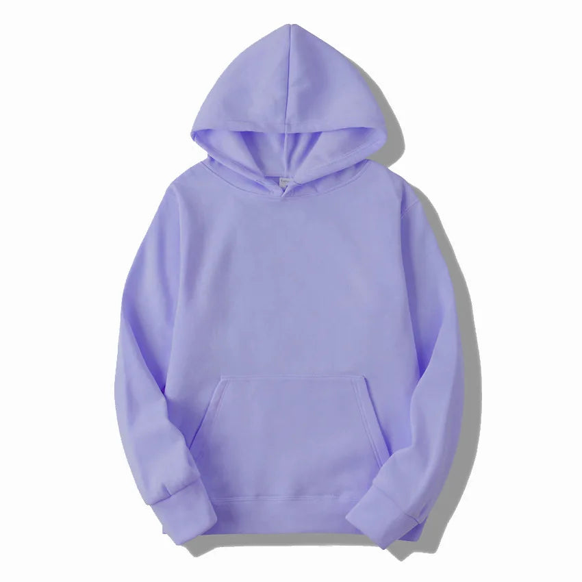 Casual Solid Color Hoodie | Women's Sweatshirt