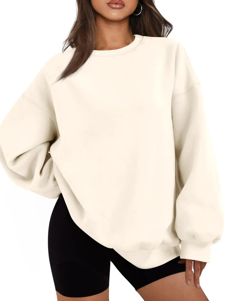 Casual Women's Oversized Hoodie | Fleece Sweatshirt