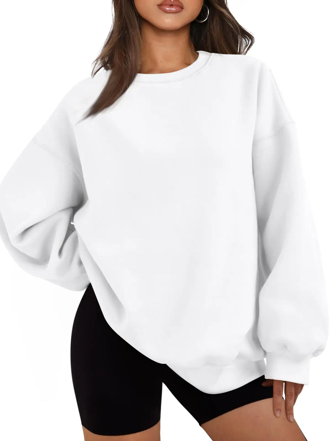 Casual Women's Oversized Hoodie | Fleece Sweatshirt