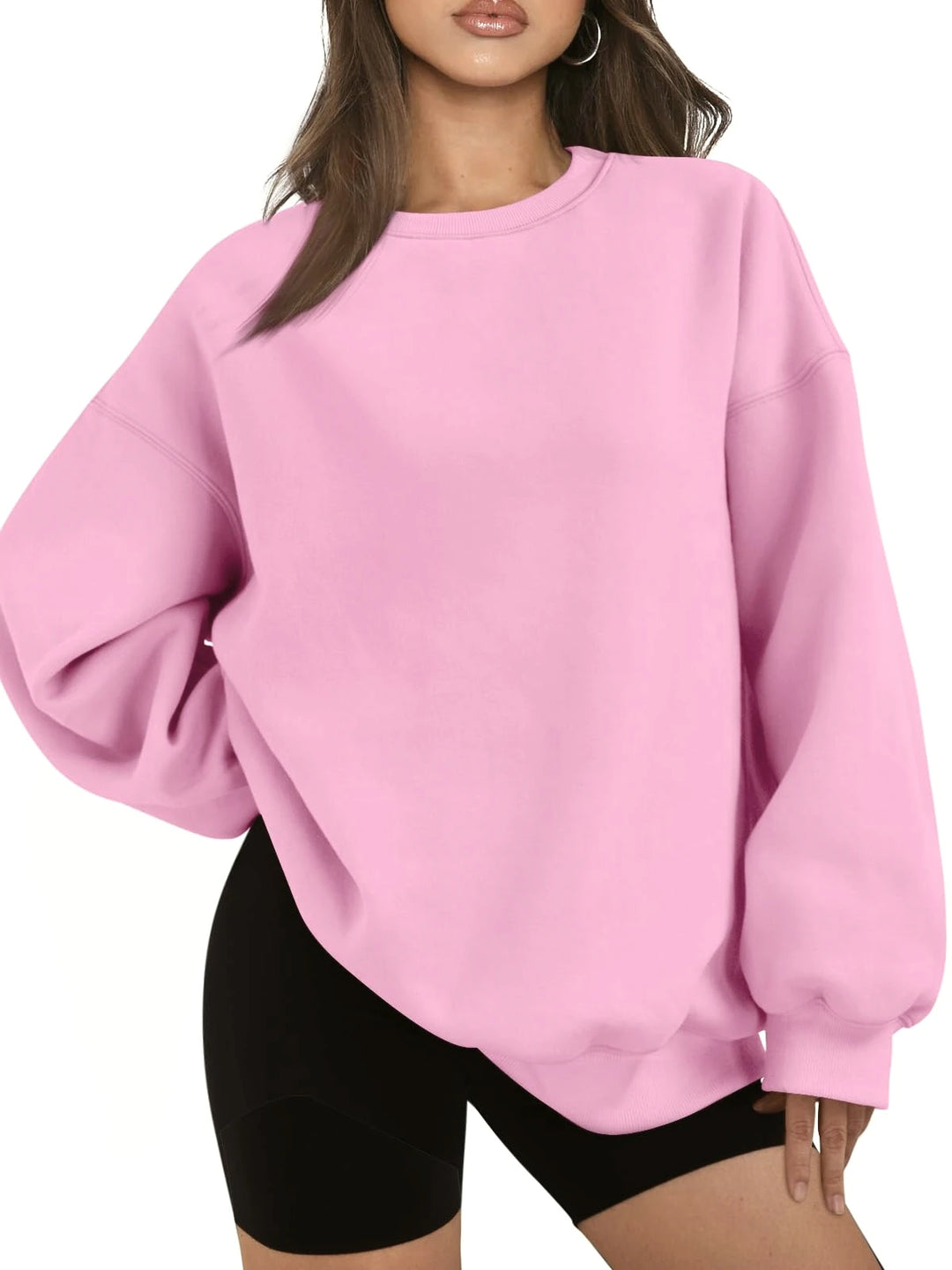 Casual Women's Oversized Hoodie | Fleece Sweatshirt