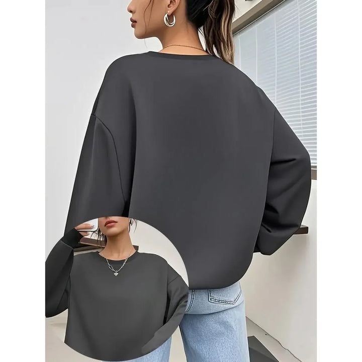 Casual Women's Oversized Hoodie | Fleece Sweatshirt