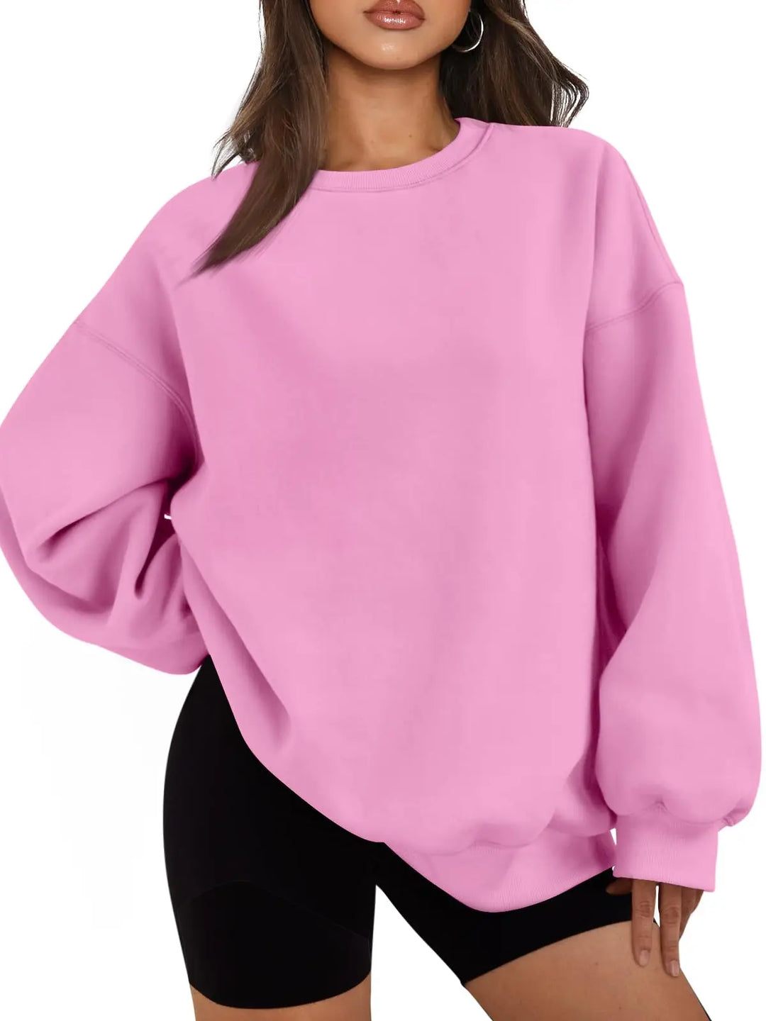 Casual Women's Oversized Hoodie | Fleece Sweatshirt