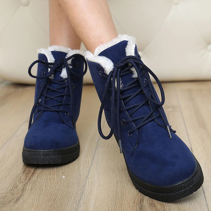 Charlotte | Ankle Boots for Women with Faux Fur