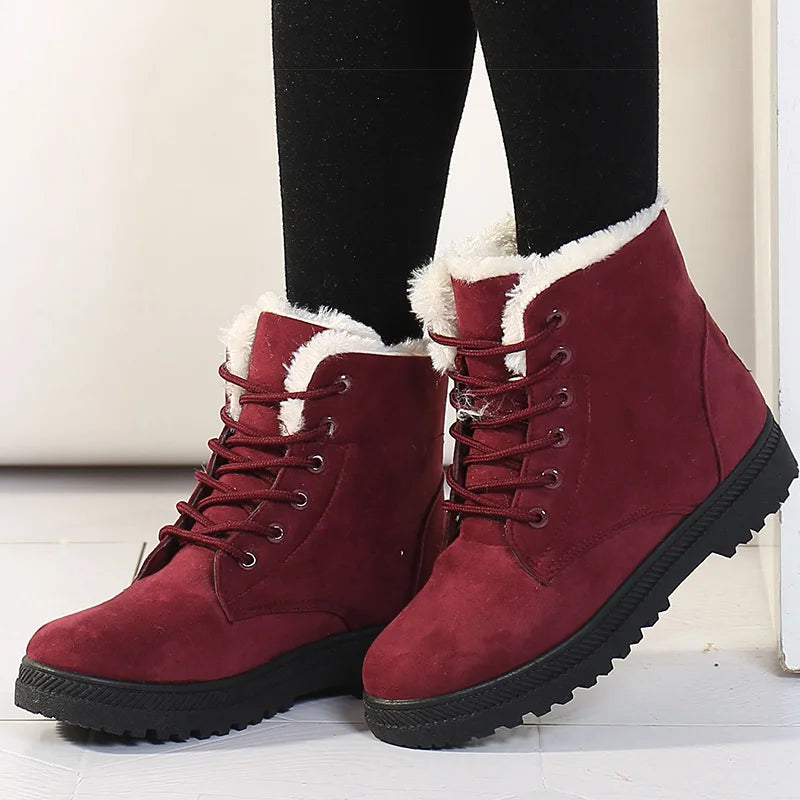 Charlotte | Ankle Boots for Women with Faux Fur