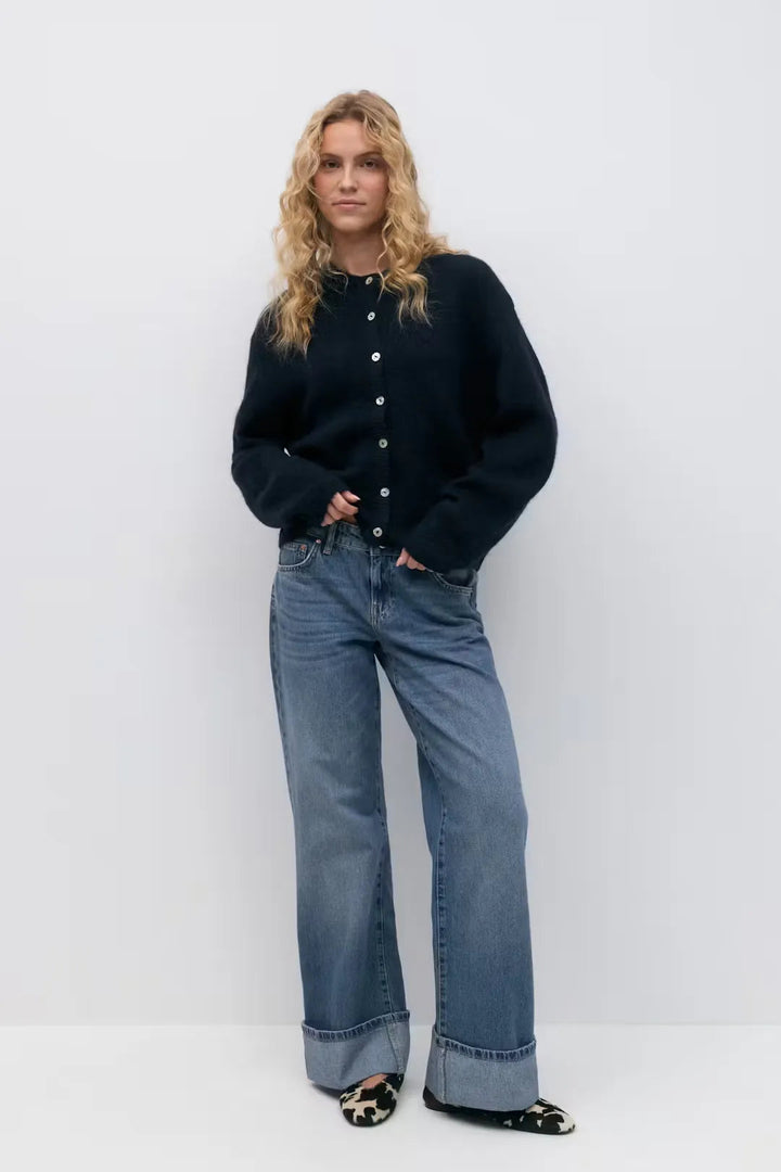 Chelly | Women's Cardigan Sweater Open-Front Knit