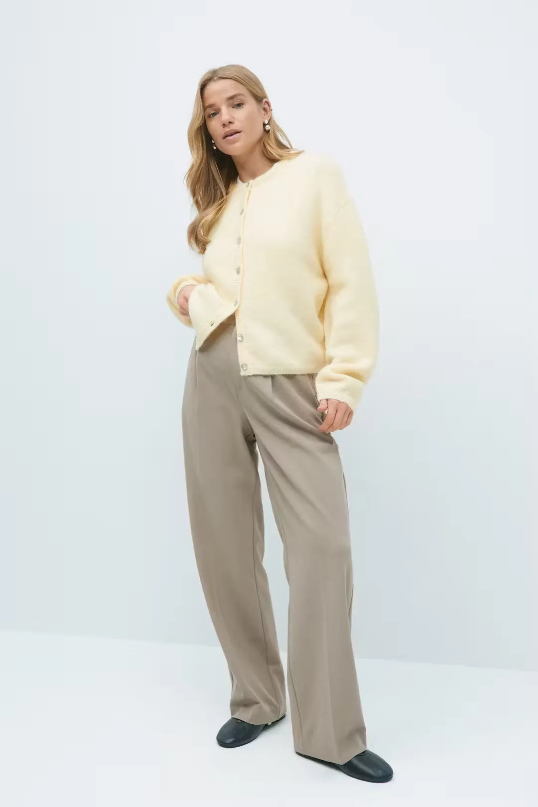 Chelly | Women's Cardigan Sweater Open-Front Knit