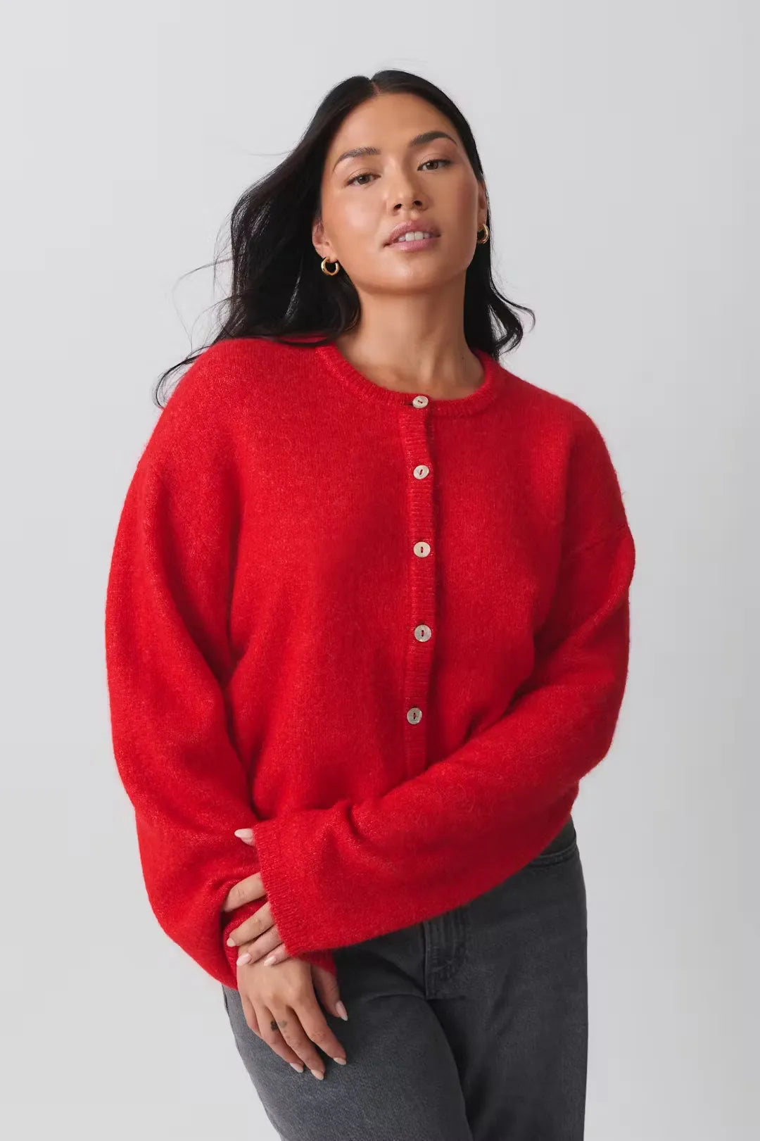 Chelly | Women's Cardigan Sweater Open-Front Knit