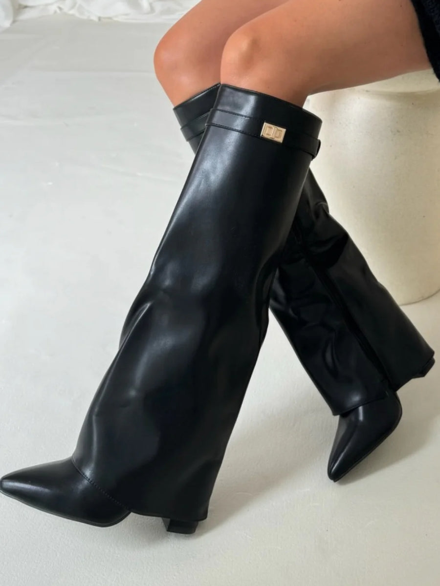 Chic Knee High Boots | Women's Stylish Footwear