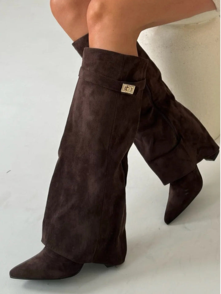 Chic Knee High Boots | Women's Stylish Footwear