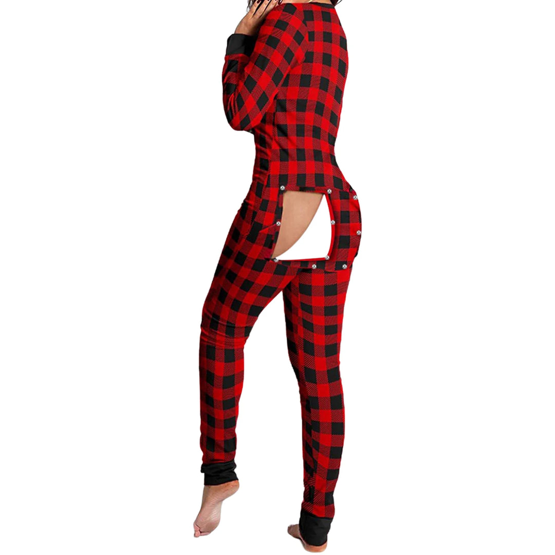 Christmas Pajama Jumpsuit | Women's Pajamas Set
