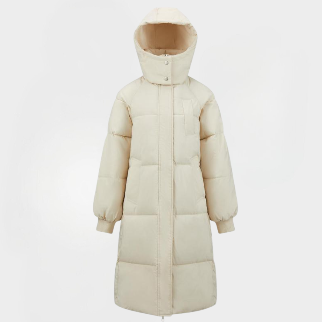 Classic Hooded Long Puffer Coat | Women's Winter Coat