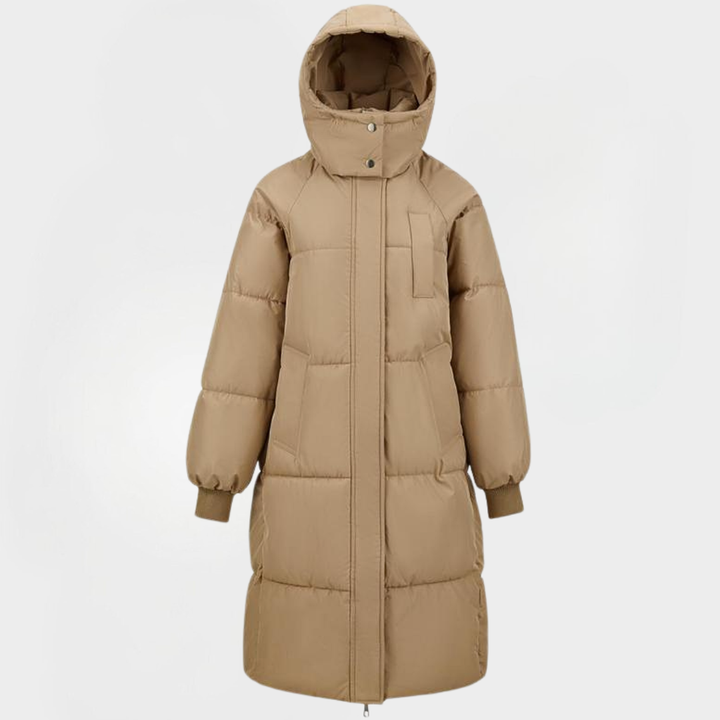 Classic Hooded Long Puffer Coat | Women's Winter Coat