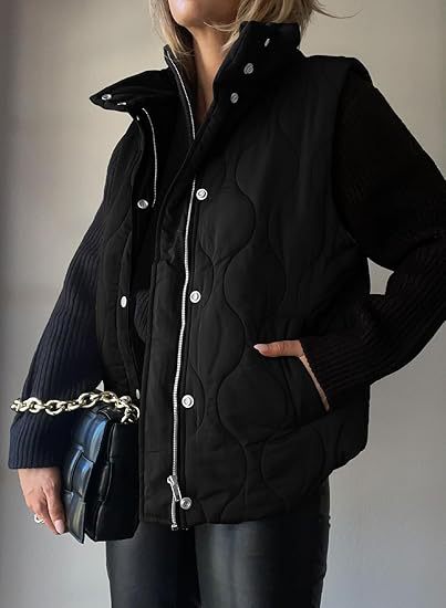 Classic Puffer Vest | Women's Stylish Zip Up Outerwear
