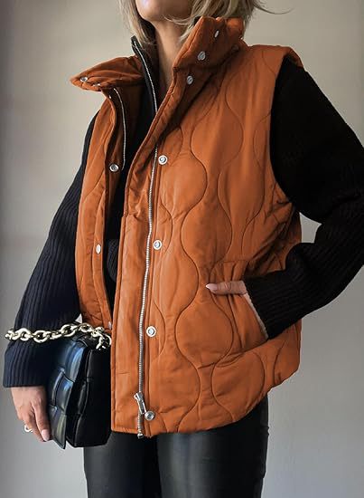 Classic Puffer Vest | Women's Stylish Zip Up Outerwear