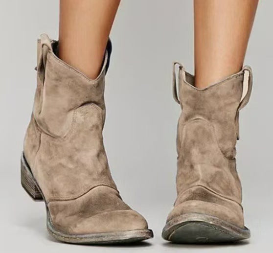 Classic Suede Boots | Women's Everyday Comfort Footwear
