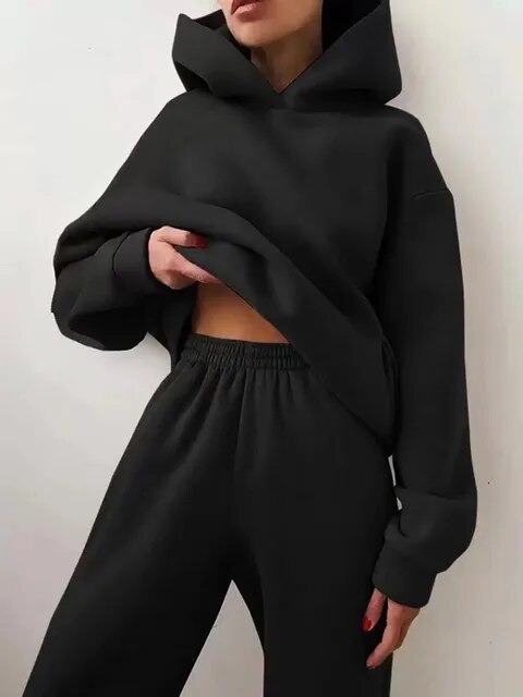 Comfortable Hoodie and Sweatpants Set | Fashion Apparel