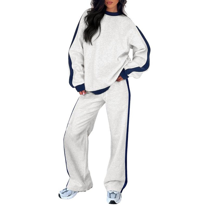 Comfortable Lounge Set | Women's Loungewear Sweatshirt & Pants
