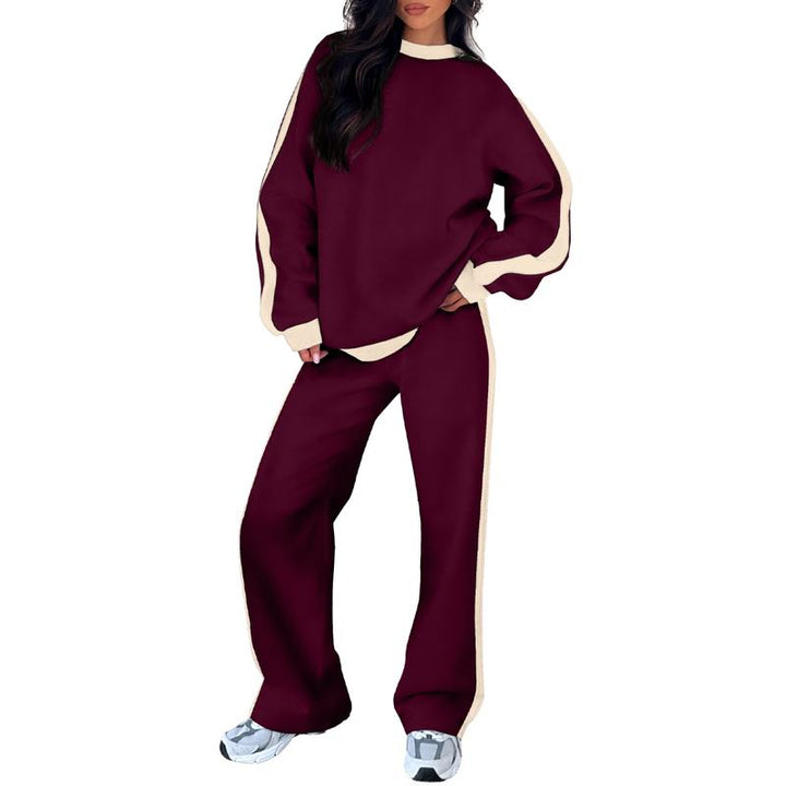 Comfortable Lounge Set | Women's Loungewear Sweatshirt & Pants