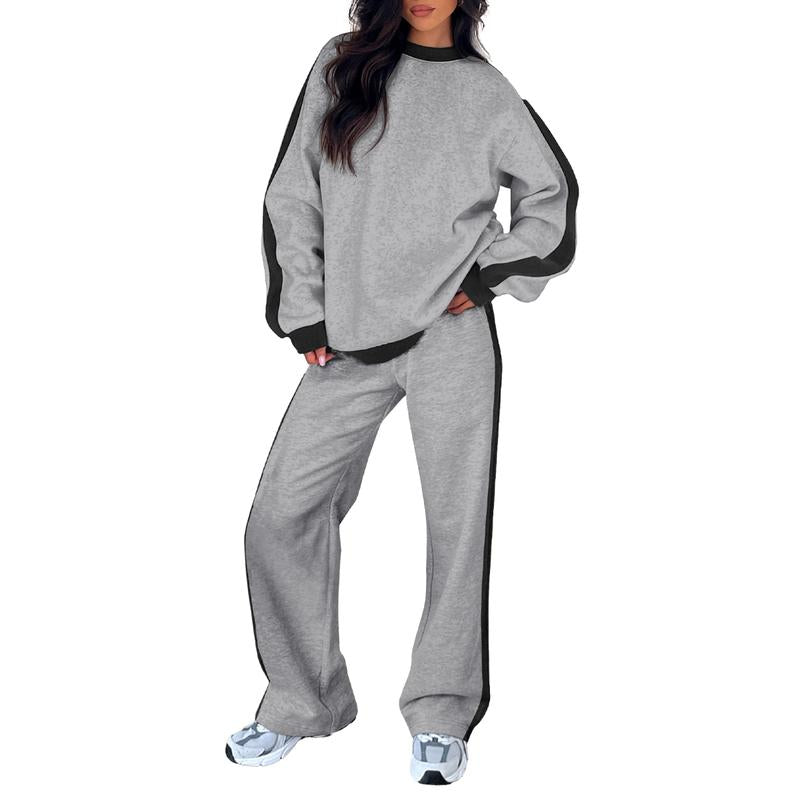 Comfortable Lounge Set | Women's Loungewear Sweatshirt & Pants