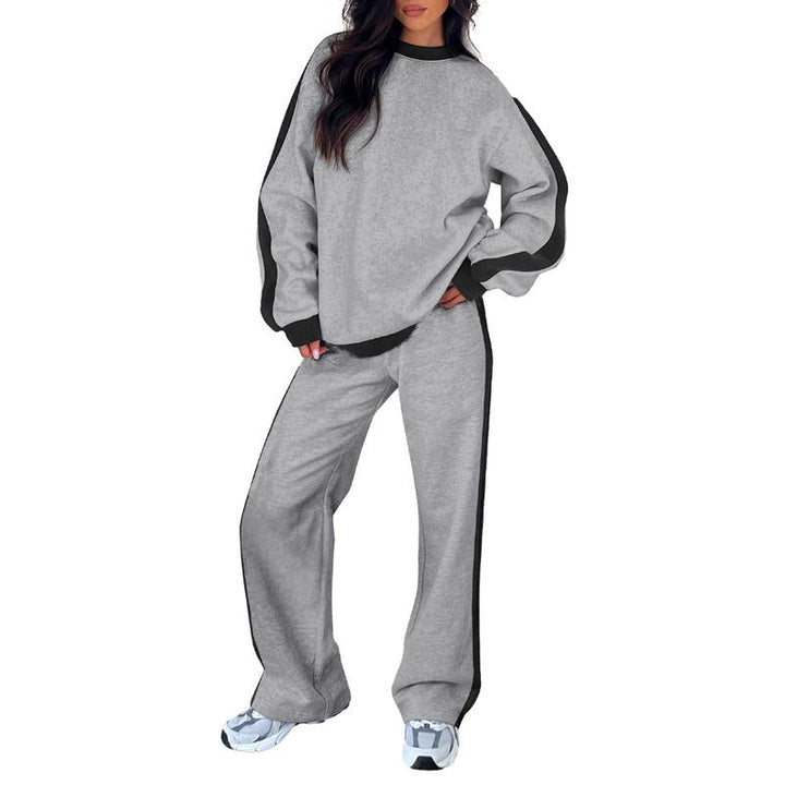 Comfortable Lounge Set | Women's Loungewear Sweatshirt & Pants