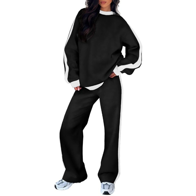 Comfortable Lounge Set | Women's Loungewear Sweatshirt & Pants