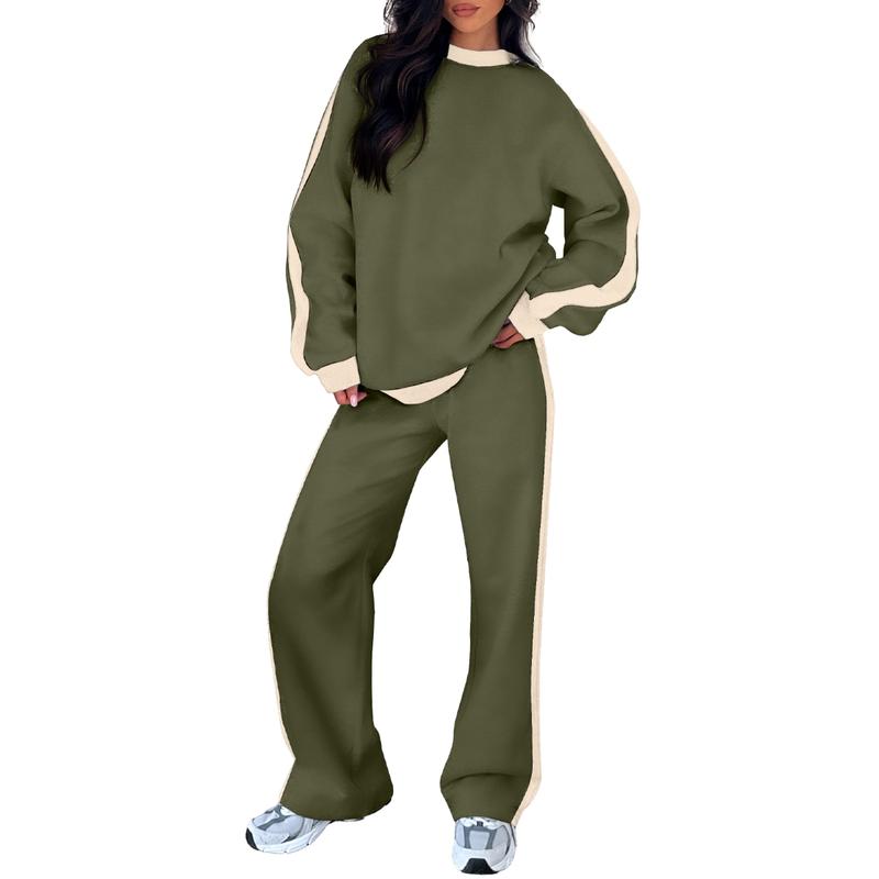 Comfortable Lounge Set | Women's Loungewear Sweatshirt & Pants