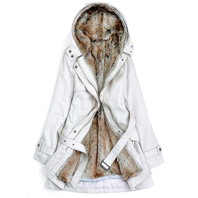 Constanze | Women's Winter Jacket with Faux Fur Lining